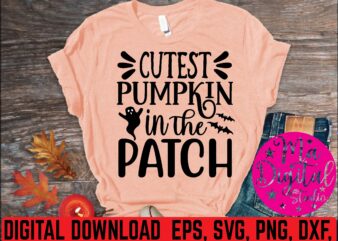 cutest pumpkin in the patch graphic t shirt