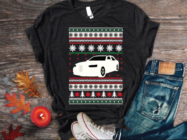 Merry christmas sweater t shirt vector illustration