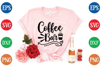 Coffee bar graphic t shirt