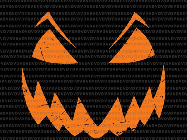 Scary pumpkin face jack o lantern svg, pumpkin halloween svg, jack o lantern svg, pumpkin svg t shirt template vector