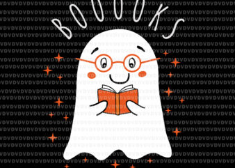 Booooks Teacher Halloween Svg, Booooks Svg, Halloween Teacher Librarian Books Reading Ghost Pun Booooks Svg, Ghost Books Svg, Teache Ghost Svg, Boo Book Svg t shirt template