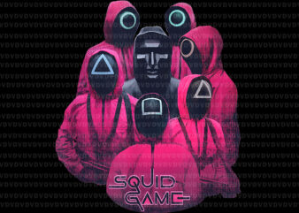 Squid Game Png, Squid Game, Squid Game design tshirt, Squid Games Png, Squid Korean Game Png, Kdrama Png