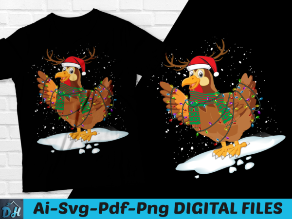 Funny chicken christmas t-shirt, christmas t-shirt, christmas lights t-shirt, hen t-shirt, christmas hen t-shirt, chicken christmas lights t-shirt, funny chicken sweatshirts and hoodies,