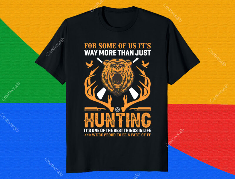 Hunting T-shirt for man