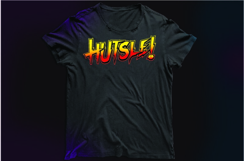 trendy hustle t-shirt bundle design | 25 design with png,svg,pdf,ai,eps