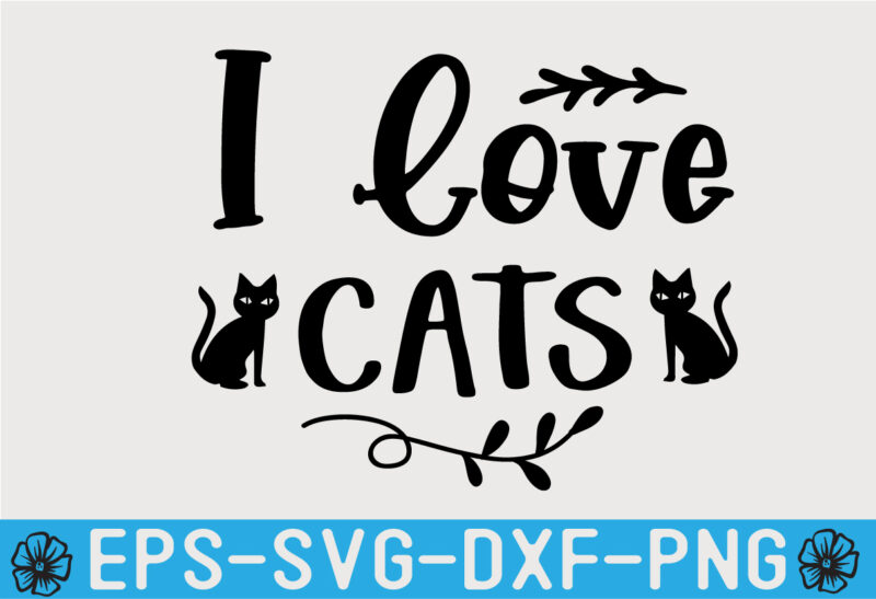 Cat SVG Quotes Design Bundle