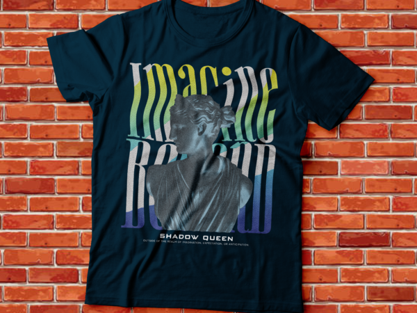 Imagine beyond , shadow queen t-shirt mock up png file urban outfitters,streetwear outfit style, fashion outfit