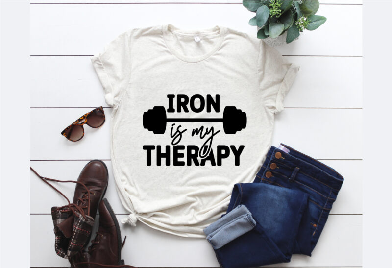 Workout SVG T shirt Design Bundle