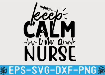 Nurse SVG Quotes Design Template