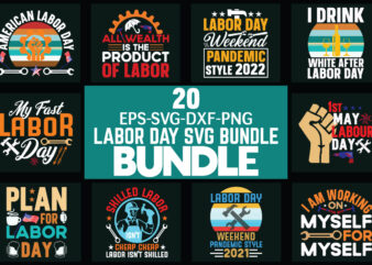 Labor Day SVG Bundle for sale!