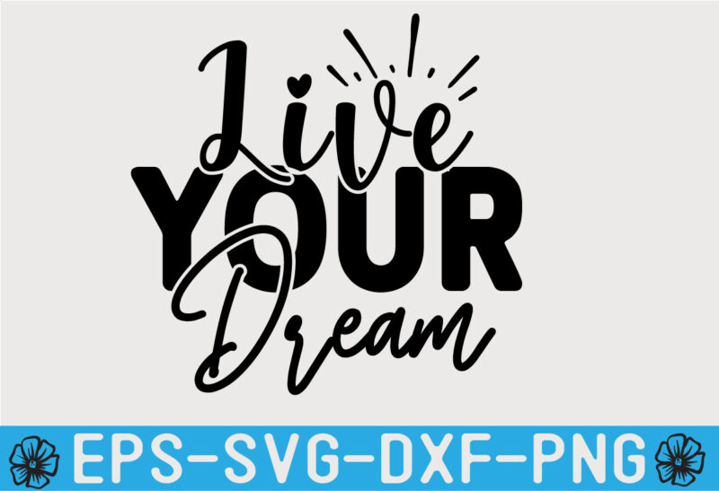 Inspirational SVG Quotes Design Template