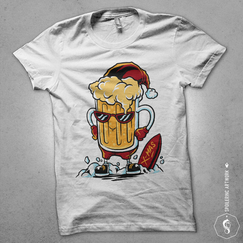 food and beverages tshirt design bundles