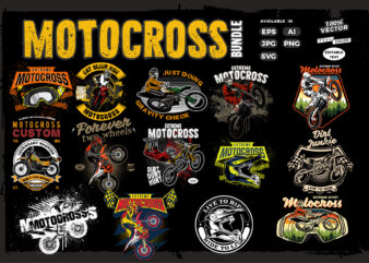 Motocross design bundle