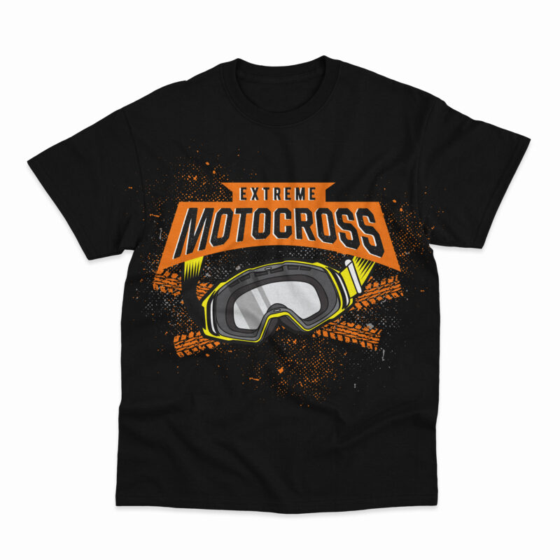 t-shirt vector Motocross Design Bundle