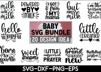 Baby svg bundle t shirt template