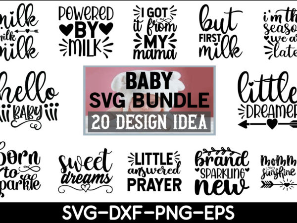 Baby svg bundle t shirt template