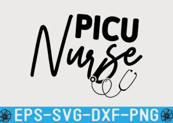 Nurse SVG Quotes Design Template