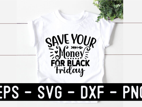Black friday svg t shirt design template