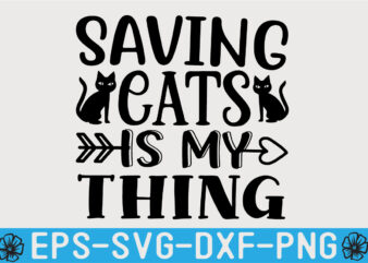 Cat SVG Quotes Design Template