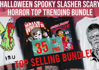 Halloween Spooky Slasher Scary Horror Top Trending Bundle