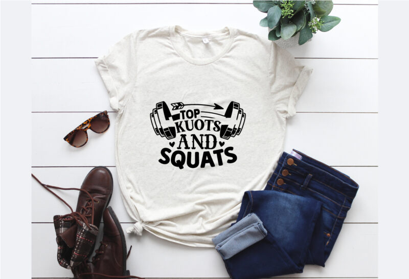 Workout SVG T shirt Design Bundle