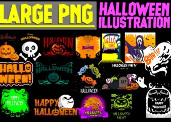 Halloween illustration graphic t shirt