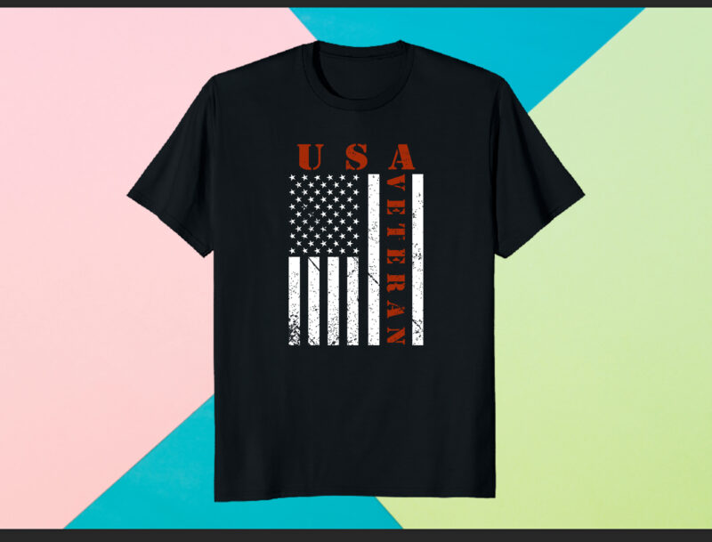 USA  Flag T shirt