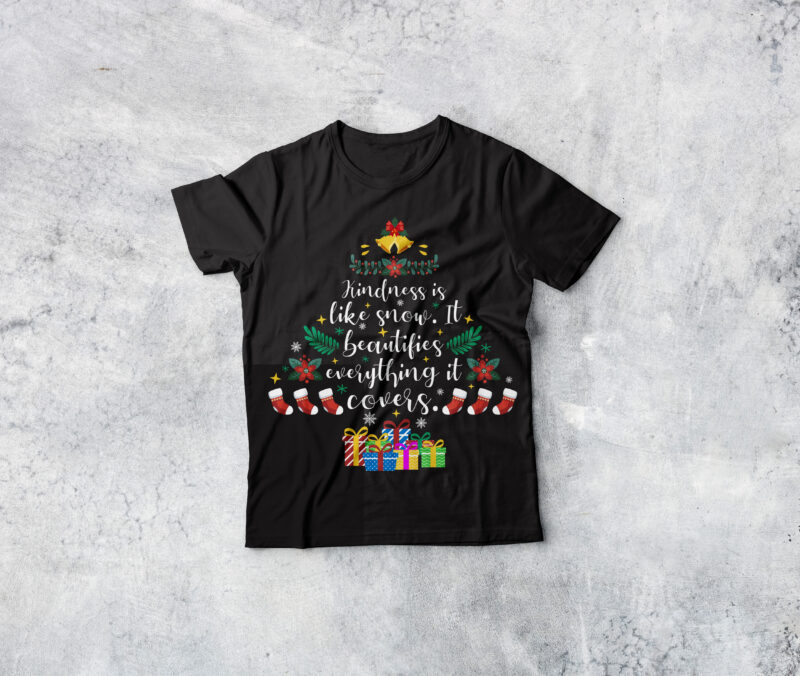t-shirt vector Merry christmas 10 bundle, Christmas 2021 Bundle, Xmas Trees Bundle