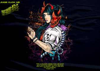 Yamato mecha, OP japanese streetwear t shirt design template