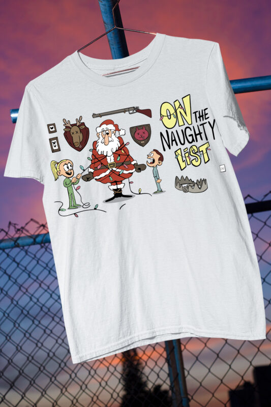 t-shirt vector Christmas Snow Funny Cute Best Seller Top Trending 2021 Bundle Bad Santa Clause