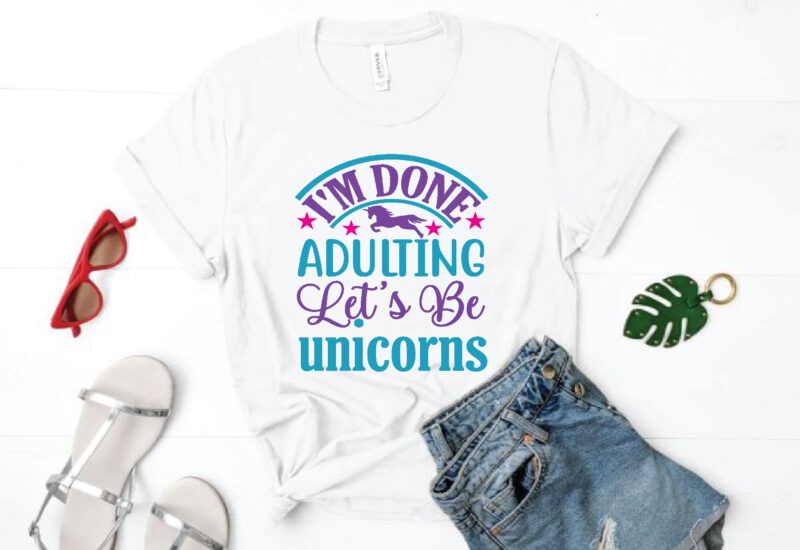 Unicorn svg Design bundle for sale!
