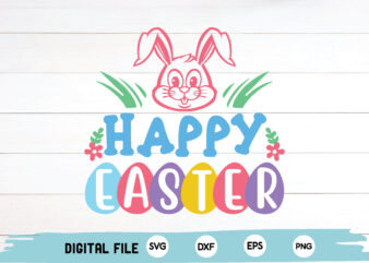 happy easter graphic t shirt