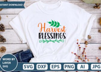 Harvest blessings svg vector for tshirt design