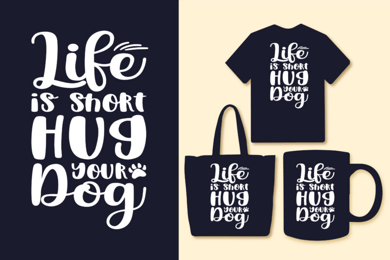 t-shirt vector 14 Dog svg t shirt design bundle