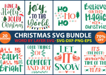 Christmas SVG Bundle