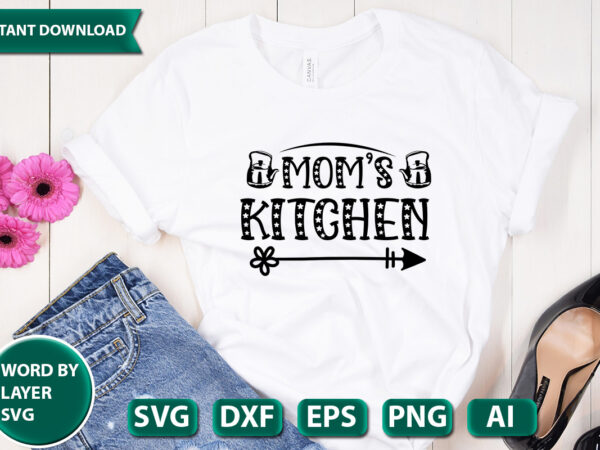 Mom’s kitchen-01 svg vector for t-shirt
