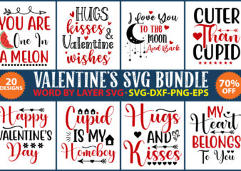 Valentines day SVG Bundle vol.5
