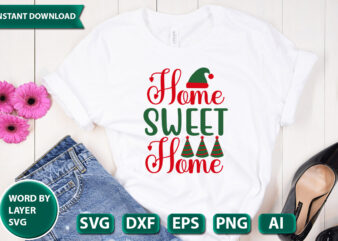 HOME SWEET HOME SVG Vector for t-shirt