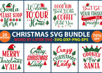 Christmas SVG Bundle vol.12