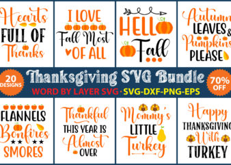 Thanksgiving SVG Bundle vol.10