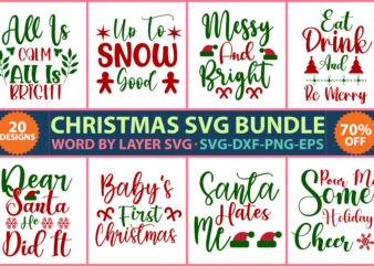 Christmas SVG Bundle vol.13 t shirt vector file