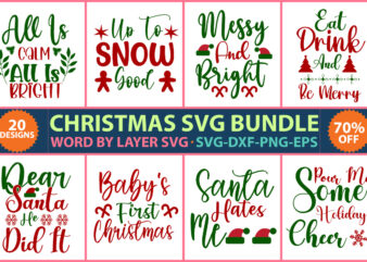 Christmas SVG Bundle vol.13