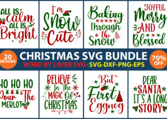 Christmas SVG Bundle vol.14