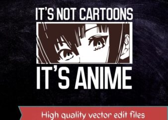 Anime Art For Women Teen Girls Men Anime Merch Anime Lovers T-Shirt design svg, Anime, cartoon, anime lover, funny,