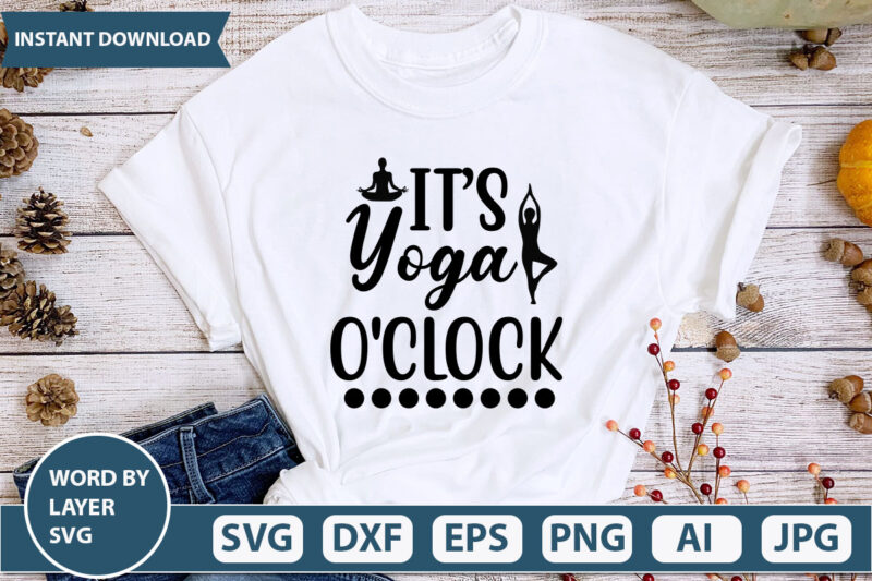 Yoga SVG Bundle vol.2