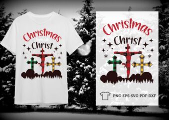 Christian Christmas Silhouette SVG Diy Crafts Svg Files For Cricut, Silhouette Sublimation Files