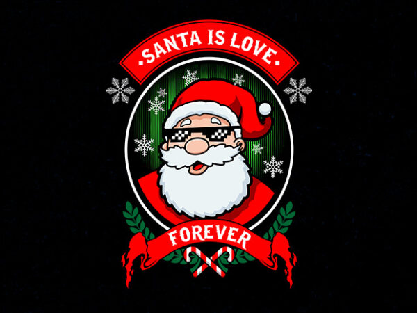 Swag santa t shirt template vector