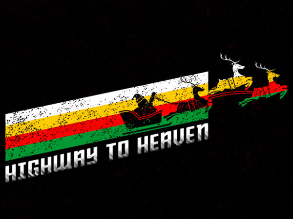 Highway to heaven graphic t shirt