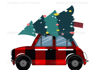 Christmas Pattern Decor Cars Diy Crafts Svg Files For Cricut, Silhouette Sublimation Files