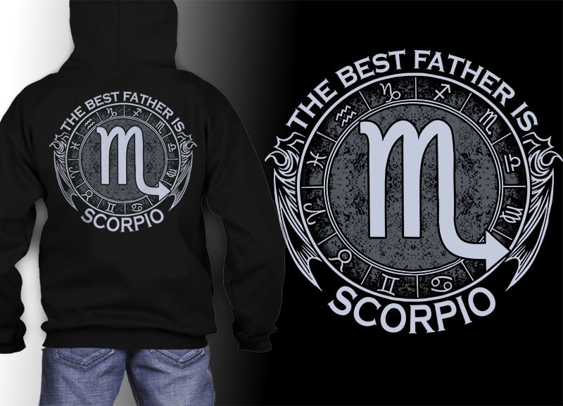 12 zodiac dad the best father bundle versi13 tshirt designs